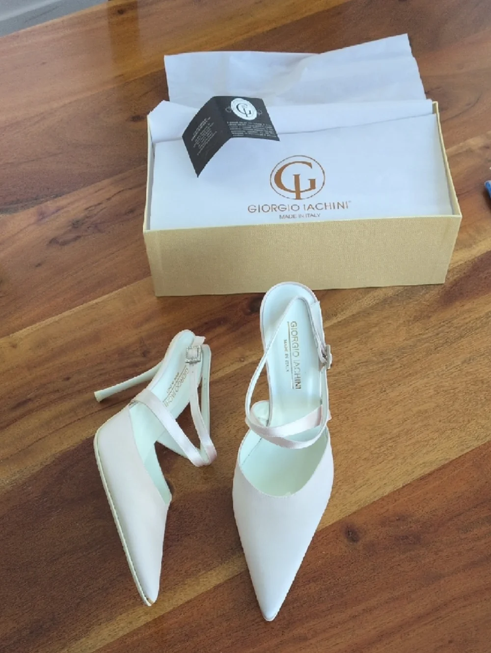 🆕 Women's Pointed Toe Slingback Pumps in Light Pink